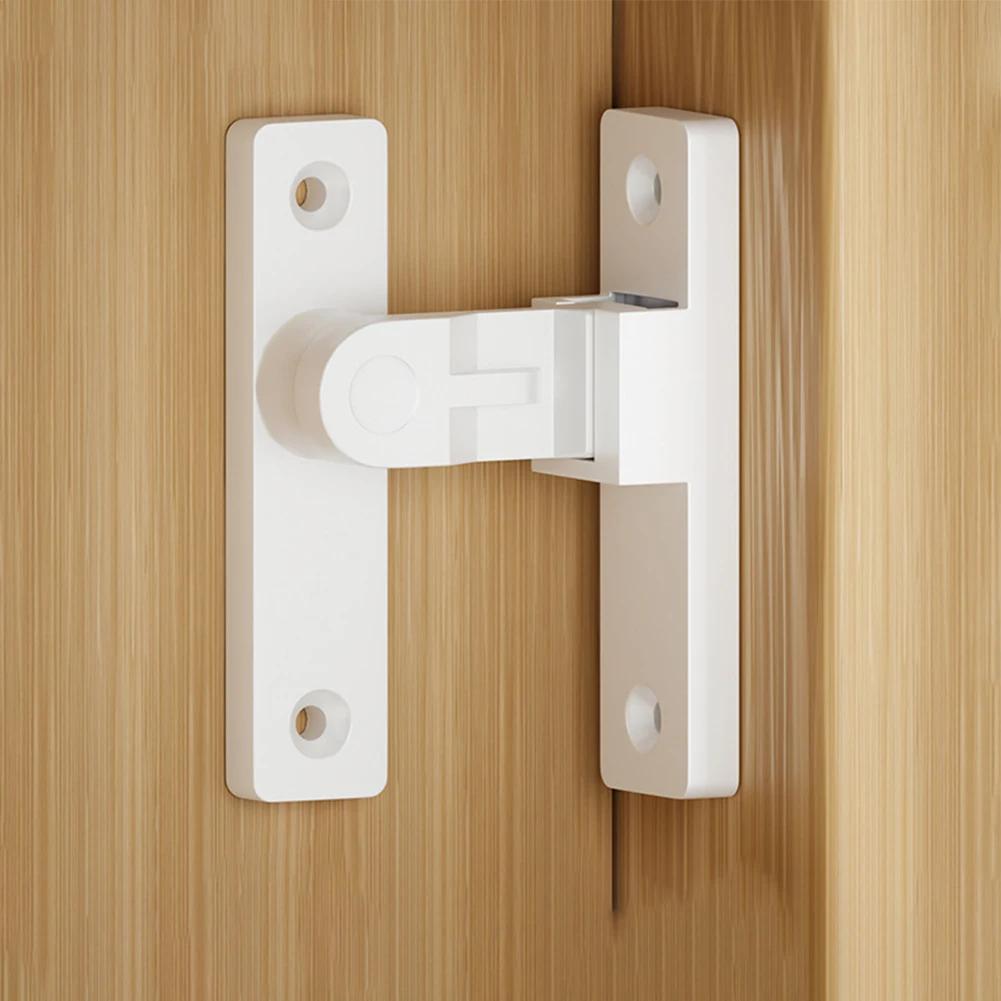 Защелка для двери под углом 90 градусов, задвижка для раздвижной двери, дверная защелка для ванной комнаты в помещении, дверной болт под прямым углом, замки для окон и шкафов, фурнитура