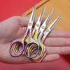 Vintage Chinese Style Sewing Scissors Heavy Duty Stainless Steel Sharp Blade Multipurpose Tailor Scissors DIY Embroidery Arts Crafts Crochet