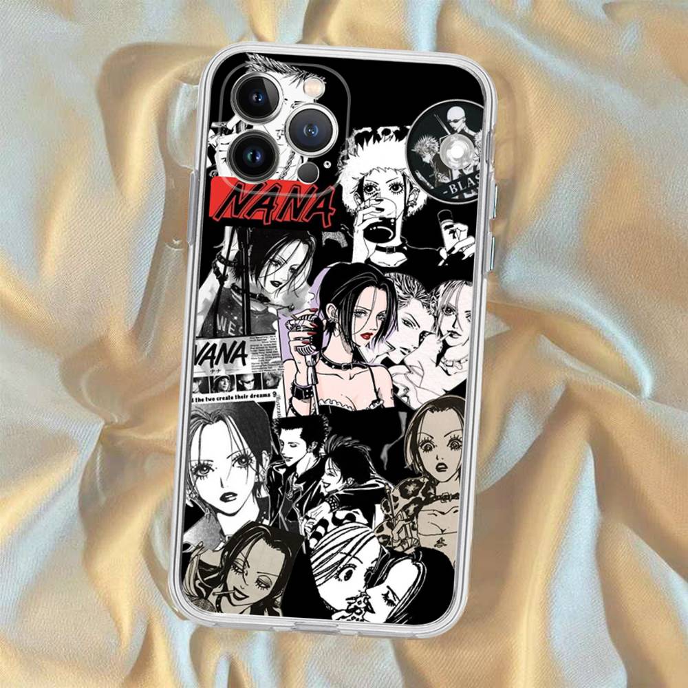 Чехол для телефона с аниме NANA Для iPhone 16 15 14 11 12 13 Mini Pro XS Max Чехол 6 7 8 Plus X Funda Shell