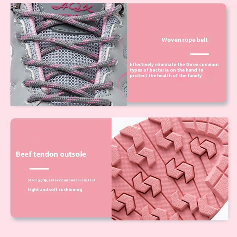 Breathable Women Safety Shoes Lightweight Protective Hiking Sneakers Steel Toe Wear-Resisting Indestructible Safety Work Shoes