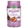 Nature's Truth, Beauty Collagen Gummy Jelly, тип 1+3, натуральный клубничный вкус, 60 жевательных конфет