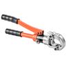 Hydraulic Pipe Crimping Tool, Stainless Steel Tube Fittings Crimper with V12, V15, V18, V22, V28 Jaws & Carrying Case, Press Crimper Tool Kit for