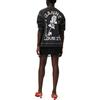 Ganni Letter Print Casual Hoodie Women hoodies Phantom-Blue T3372-252