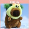 Lovely Capybara Plush Doll Keyring Cute Animal Design For Bags And Keychains