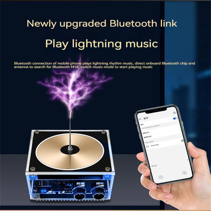 Многофункциональная музыкальная катушка Тесла, сенсорная беспроводная передача, освещение, наука, образование
