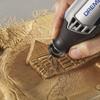 Dremel Пылесборник 490 с резьбовой электрической шлифовальной машиной