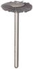 TRUSCO Flat 20mm Outer 3mm Brush, Diamond-Infused Nylon, 0.25mm Wire, Diameter, Shaft, 203H-7