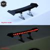 1Pc Mini Solar Tail Light Universal LED Car Rear Spoiler Flashing Warning Waterproof Wing with Smart Sensor Modified Accessories