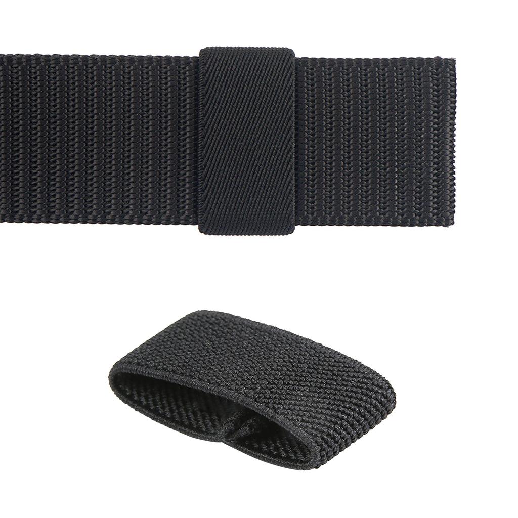 20Pcs Backpack Strap Keeper Belt Loop Stay Belt Retainer for Wide Belt Elastic Webbing Belt Loop Keeper Duty Belt Keeper