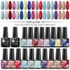 20pcs Nail Kit Nail Art Soak Off Gel Nail Polish Set Semi Permanent Gel Hybrid Varnish Base Top Matte Coat For Manicure