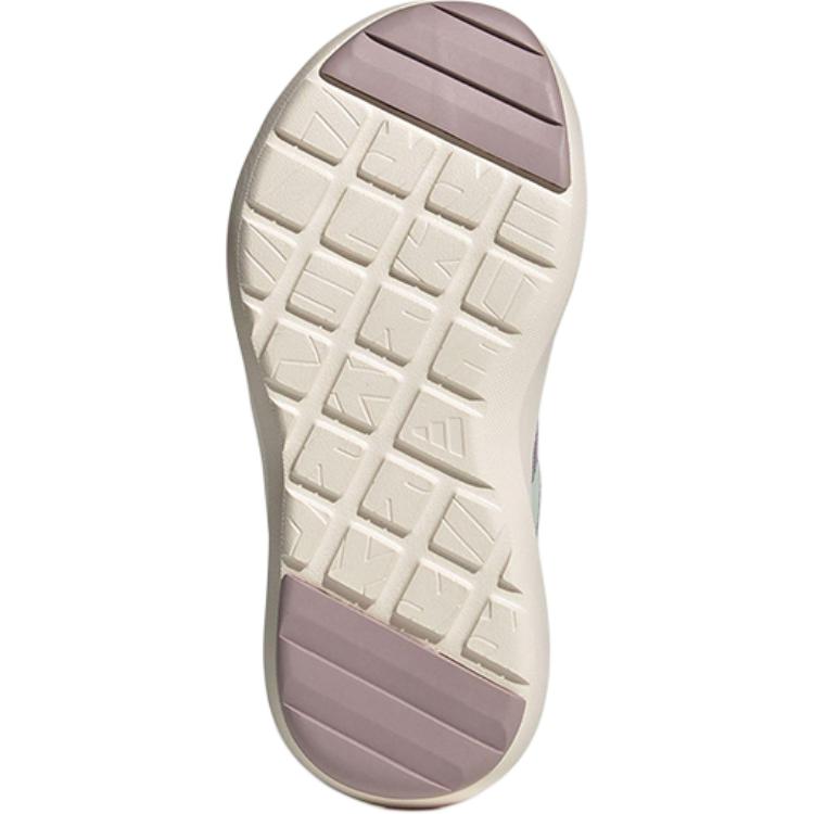 Adidas Terrex Boat C Удобные Нескользящие Прочные Низкие Уличные Ботинки Детская Обувь Фиолетовый Зеленый JS0732