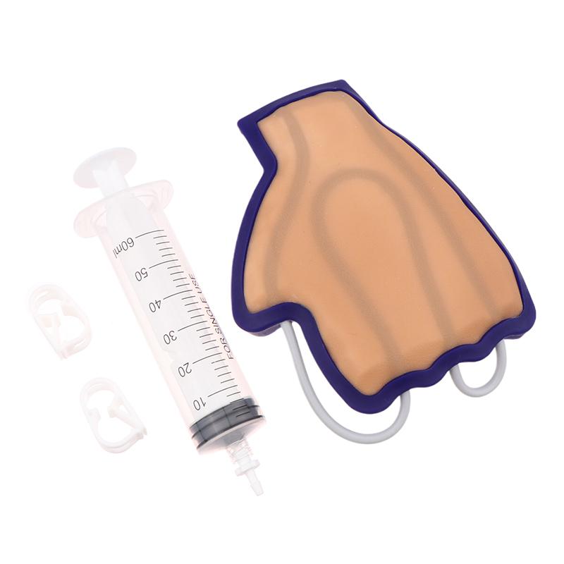 Вены на тыльной стороне руки Венепункции Носимая модель руки Инъекции в руку Медсестра Взятие крови Обучение Практика Форма