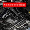 Уплотнитель течи моторного масла, смазка, присадка к моторному маслу, стоп-утечка 120 мл, герметизирующая жидкость, активатор уплотнений, средство для остановки течи, уменьшает количество масла