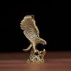 Solid Brass Simulation Eagle Wings Ornaments Animal Eagle Ornaments Realistic Eagle Statue  Office