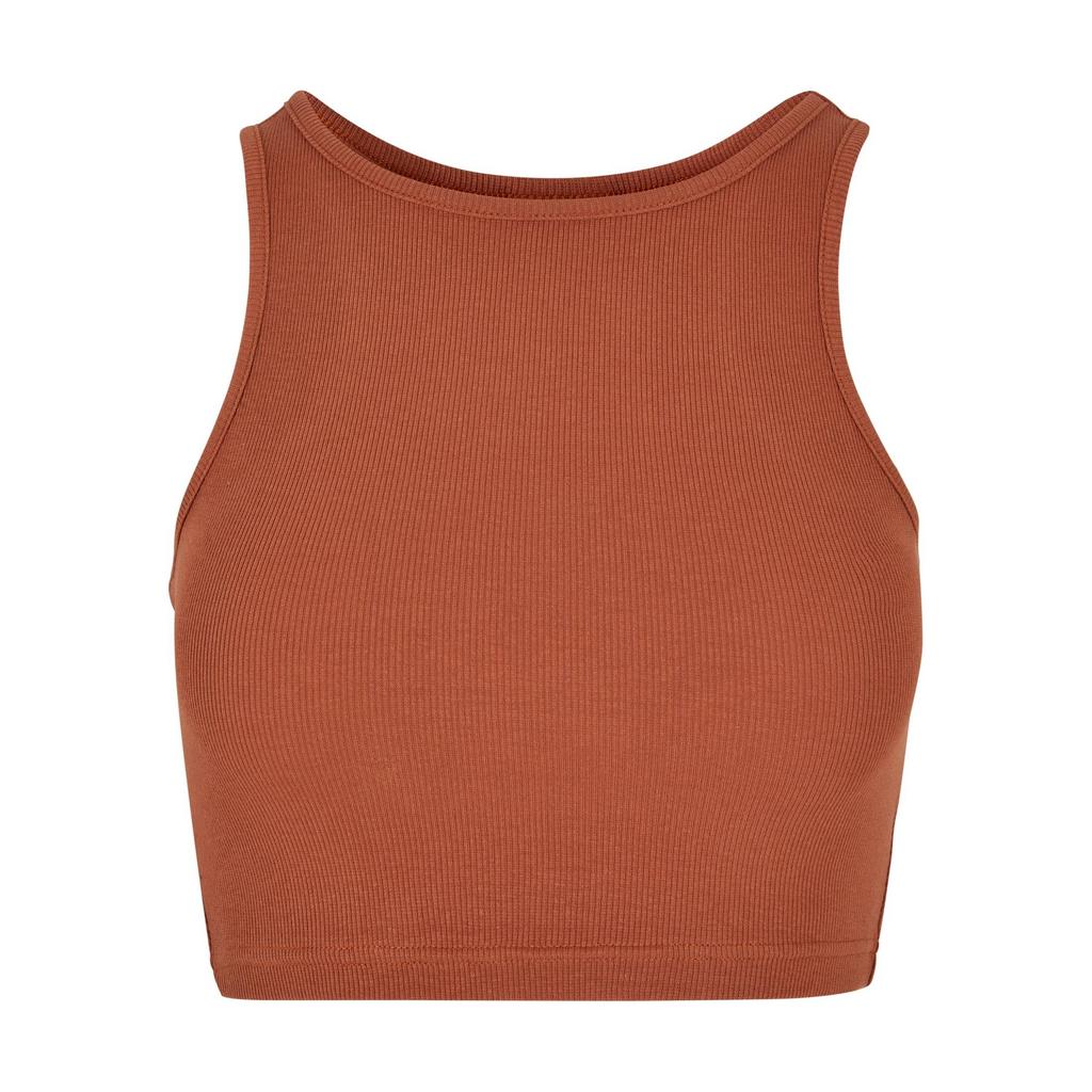 Urban Classics Womens/Ladies Ribbed Crop Top
