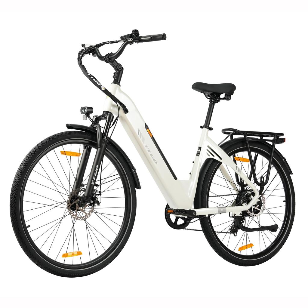 TTGO C3 SE Multi Terrain Electric Bicycle For Adult 28 Inch Tires 250W Motor 36V20Ah Battery City Community E-Bike With All-Terrain Braking