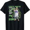 Anime Pirate Hunter Zoro Wano Costume Kanji T-Shirt