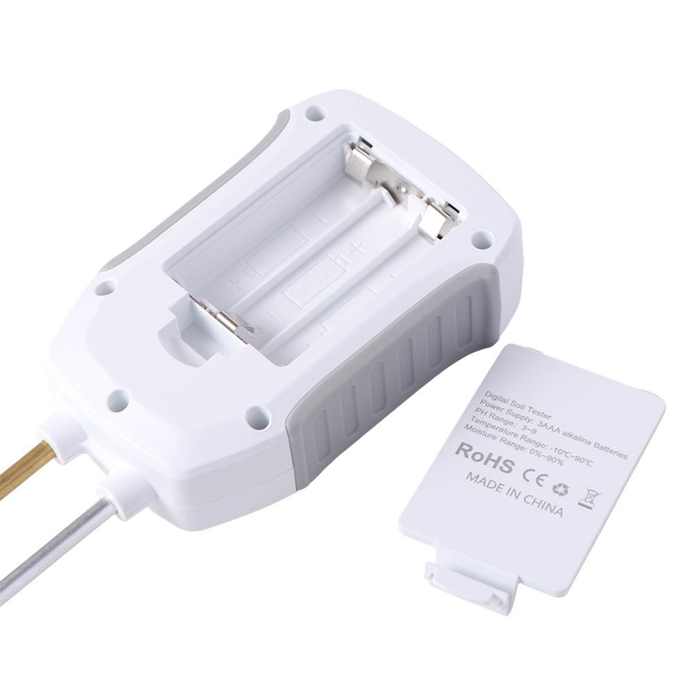 LCD Screen PH/Moisture/Temperature Meter 3 in 1 Soil  Humidity Detector Soil Tester  Flower Plants