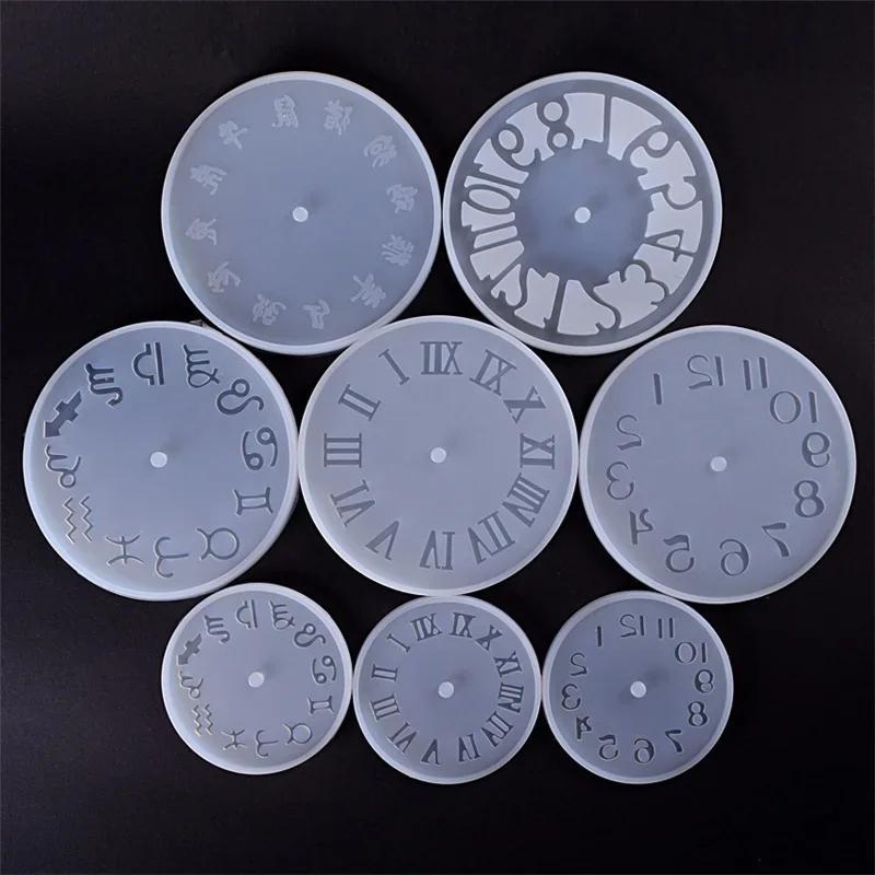Clock Silicone Mold for Jewelry Clock Resin Silicone Mold Handmade Tool DIY Epoxy Resin Molds Diy Accessories