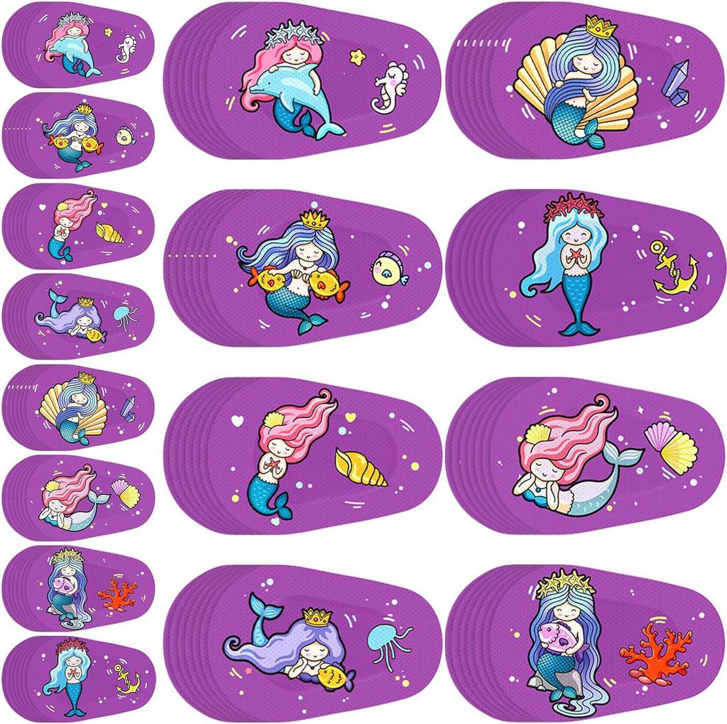 Детский окклюдер для лечения амблиопии - Дышащий, Полное покрытие, Мультяшный дизайн, Коррекция одного глаза при косоглазии