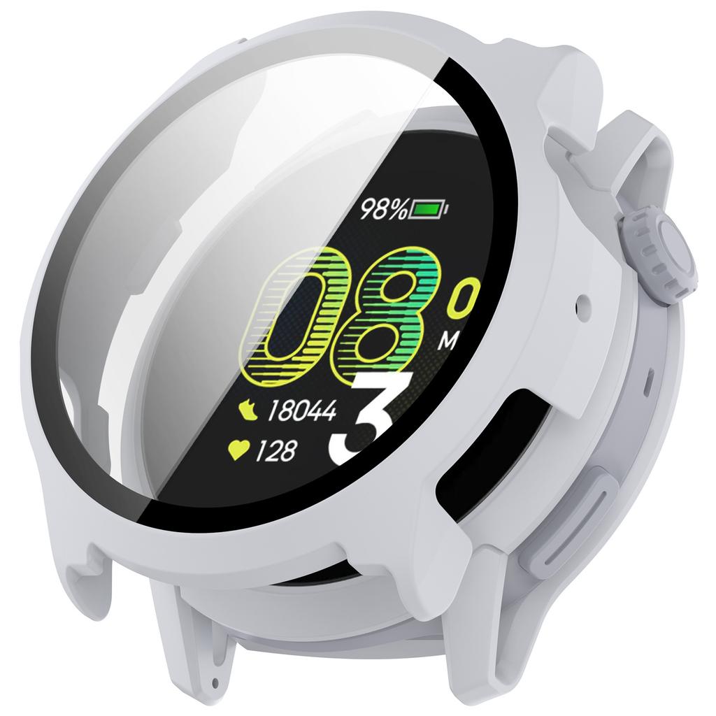 Чехол+Стекло для Coros Pace 4 Защитная рамка для смарт-часов с жестким корпусом Бампер для защиты часов Противоударная/защита от царапин Крышка