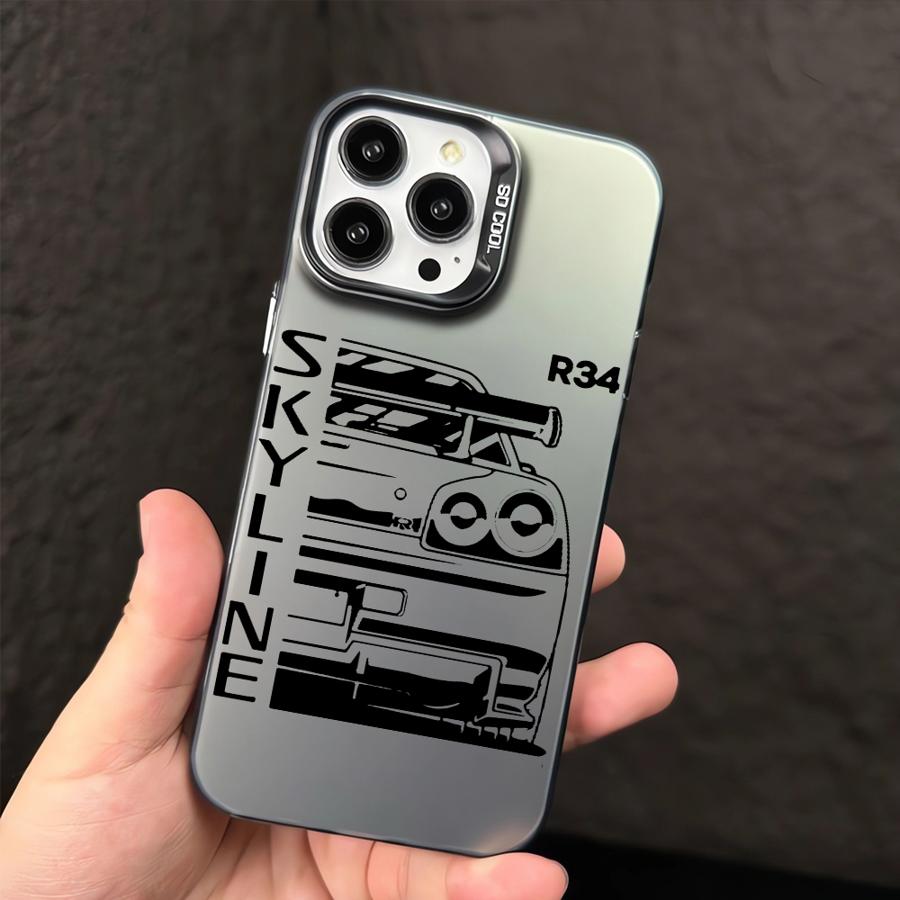 Крутой чехол для телефона JDM Dream Car для iPhone 16 Pro 15 Pro Max 14 13 12 11 XS 14 Pro Max 16 Plus 14Pro 12Pro Мягкий чехол