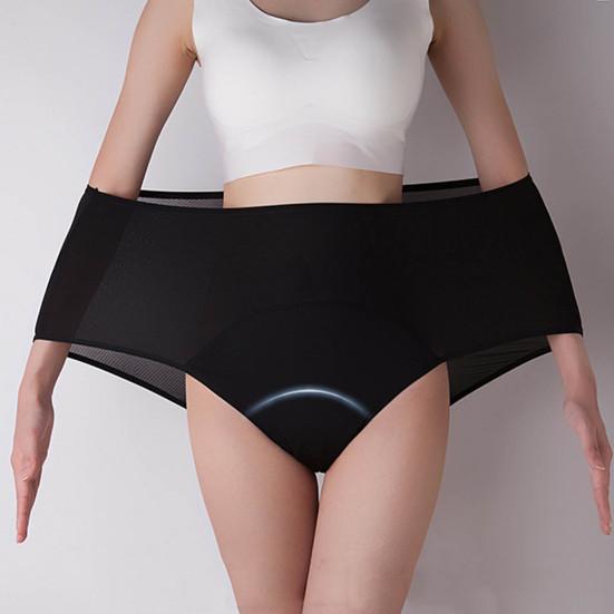 Chic Lady Panties Solid Color Anti-septic Underwear Quick Dry Lady Panties for Work