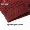 Pierre Cardin Мужской плотный вязаный кардиган из 100% шерсти