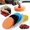 5pcs/Set 3/4/5/6/7 Inch Car Polishing Pad Kit Polisher Waxing Pads  for Car Polisher Dril