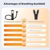 Muscle Trainer Respiratory Trainer Resistance Lung Capacity Trainer  Yoga