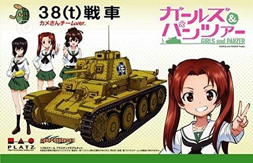 Platz Models - Girls & Panzer. 1:35 Pz.Kpfw.38(T) - Turtle Team Version SW