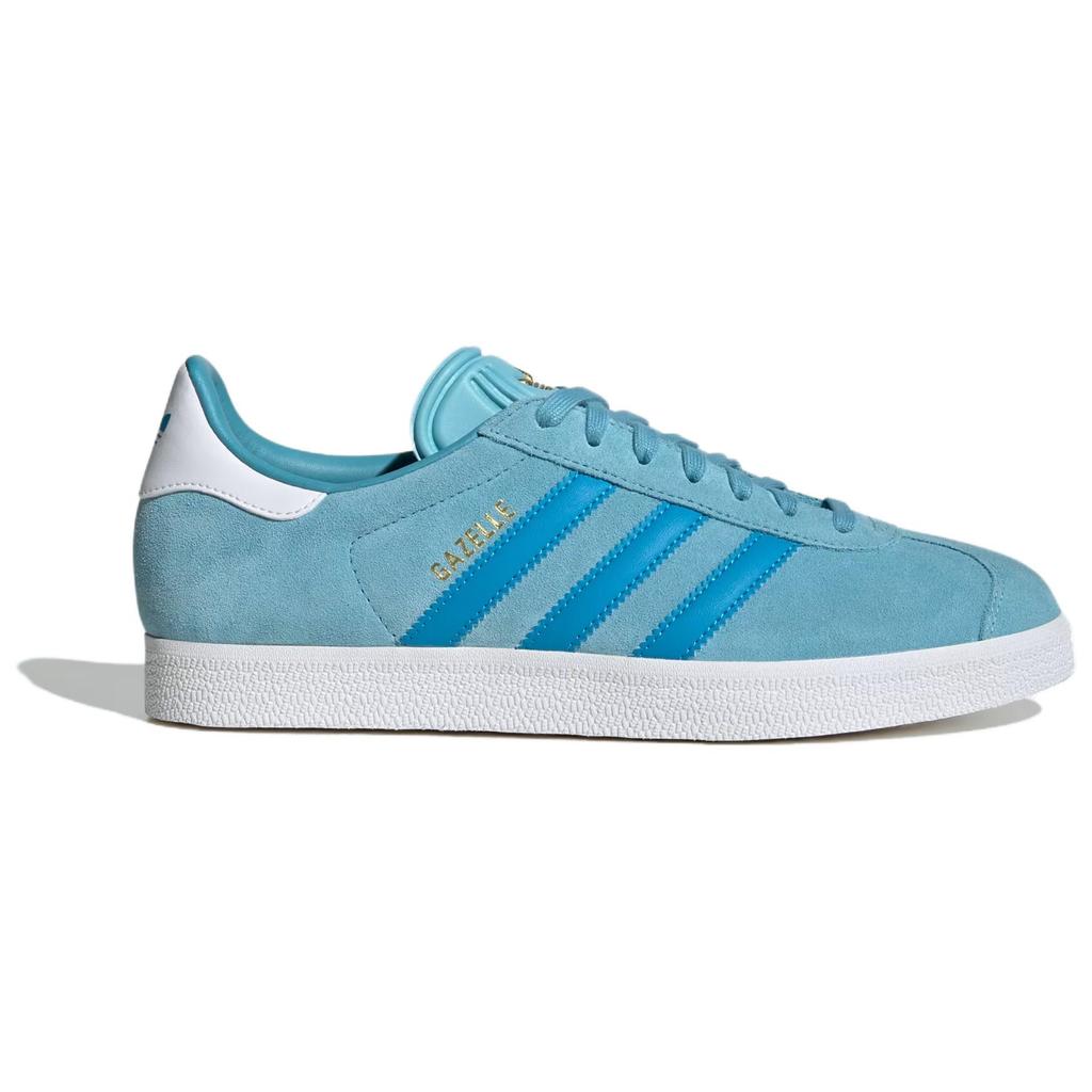 Adidas Originals Gazelle Fashion Comfortable Durable Low-Top Sneakers Unisex Sneakers Blue JR0620
