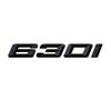 FD23-3D Car Tail Trunk Letter car sticker 630i 640i 630d GT Black Silver Emblem Sticker For BMW 6 Series GT E63 E64 F06 F12 F12 G32