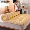 Solid Color Soft Thickened Cotton Mattress Cushion Home Tatami Double-sided Bed Mattress Quilts Warm Winter Single Student Dormitory Mattress