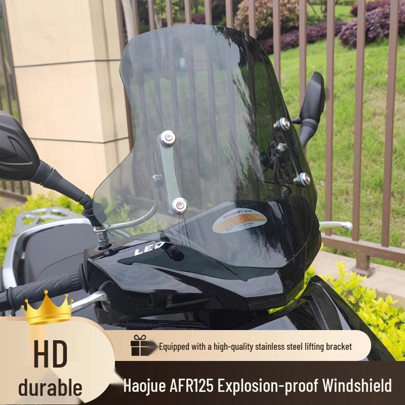 Передний ветровик для мотоциклов Haojue AFR125 и Suzuki UY125