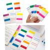 250Pcs Index Stickers Tabs Sticky Index Labels Page Flag Writable Index Flags Page Marker for Books Calendar Notebook