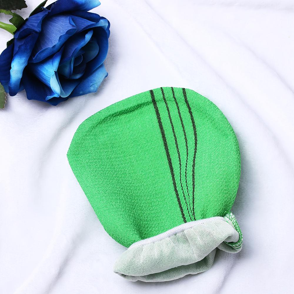 1PC Red Green Korean Italy Exfoliating Body-Scrub Towel Glove Smooth Skin Extreme Comfort Shower Bath Cleaner Exfoliating Towel
