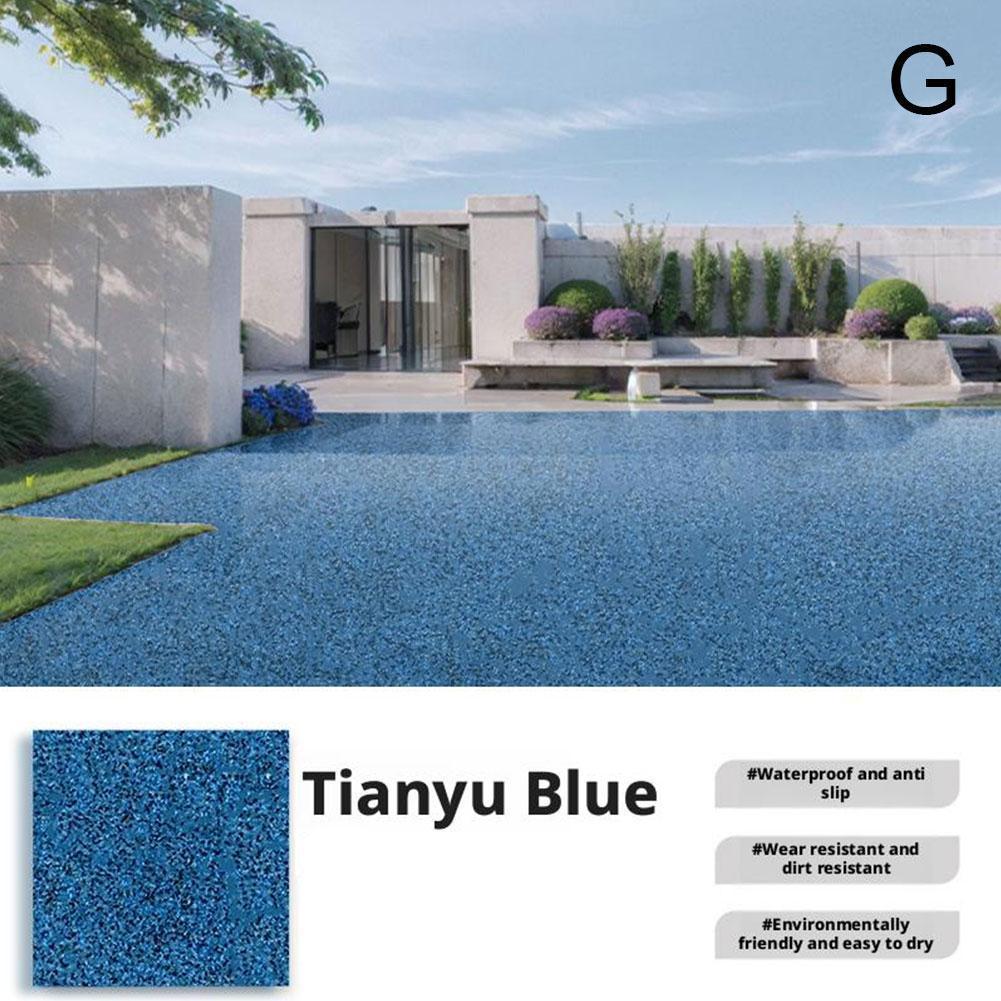 Высокоглянцевое эпоксидное покрытие для пола с эффектом мрамора, Louis Paint, Водонепроницаемая краска для пола гаража, Эпоксидная краска для пола Forest, Инструмент для пола