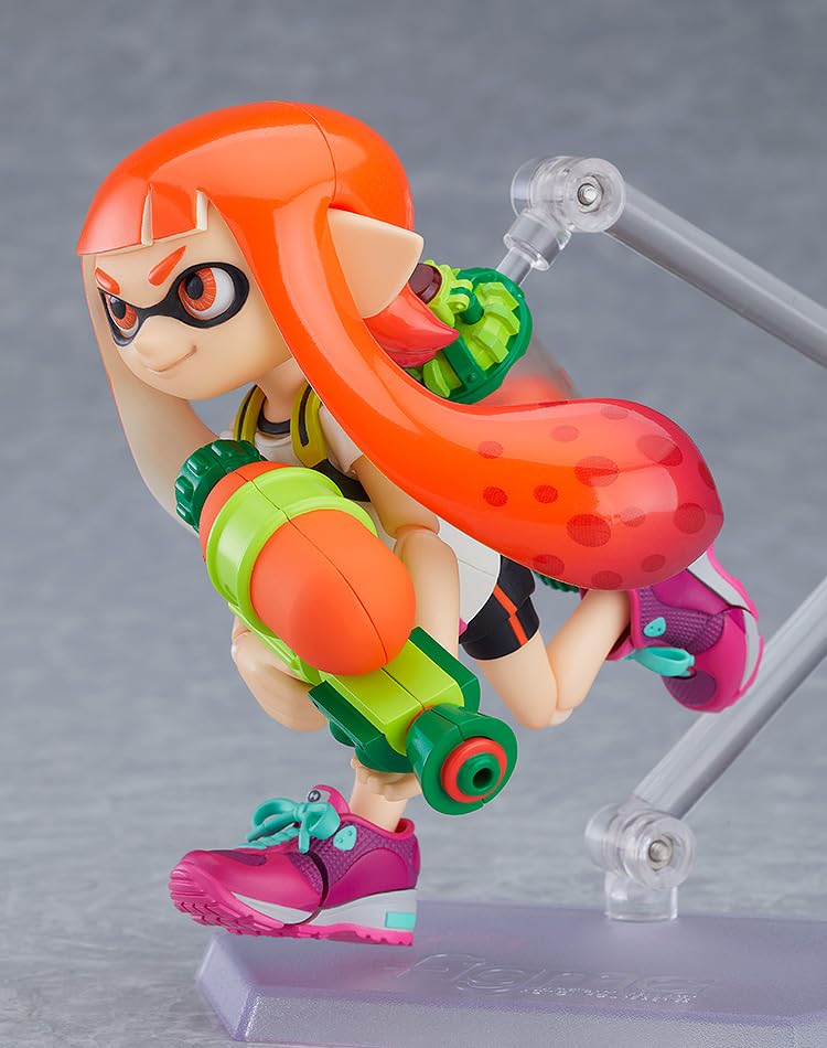 Figma 2 Девушка DX Издание Пластиковая Раскрашенная Артикулируемая Фигурка Splatoon/Splatoon Без Масштаба (Переиздание)