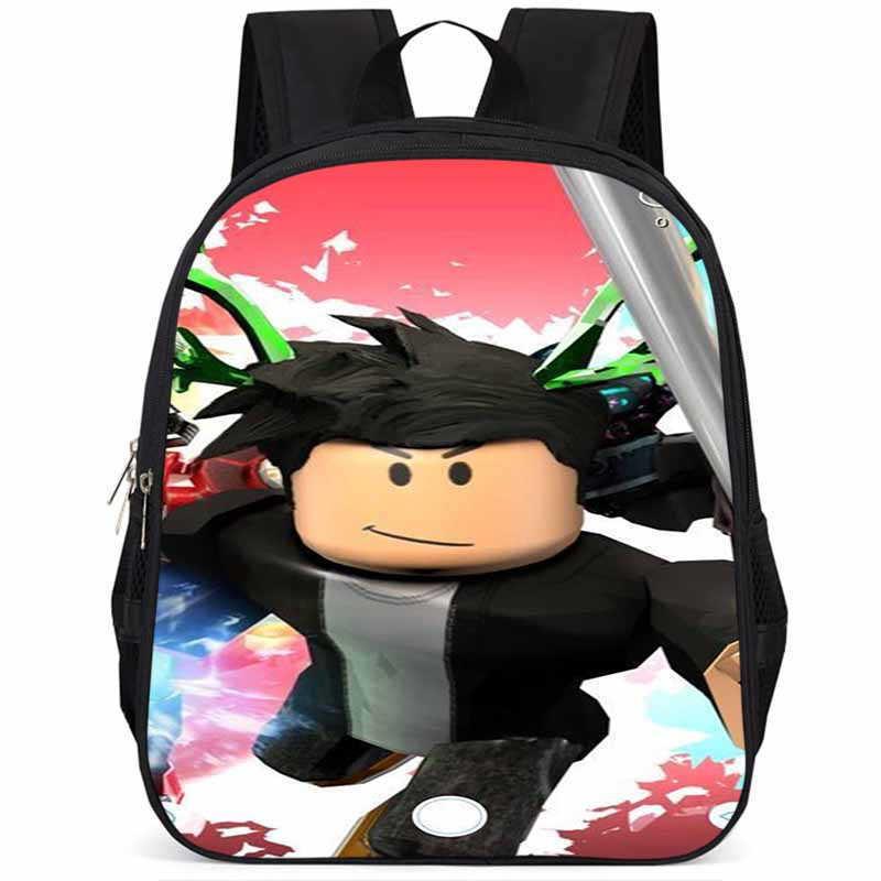Школьный рюкзак Roblox большого объема, легкий, из Оксфордской ткани, для детей, мальчиков, девочек