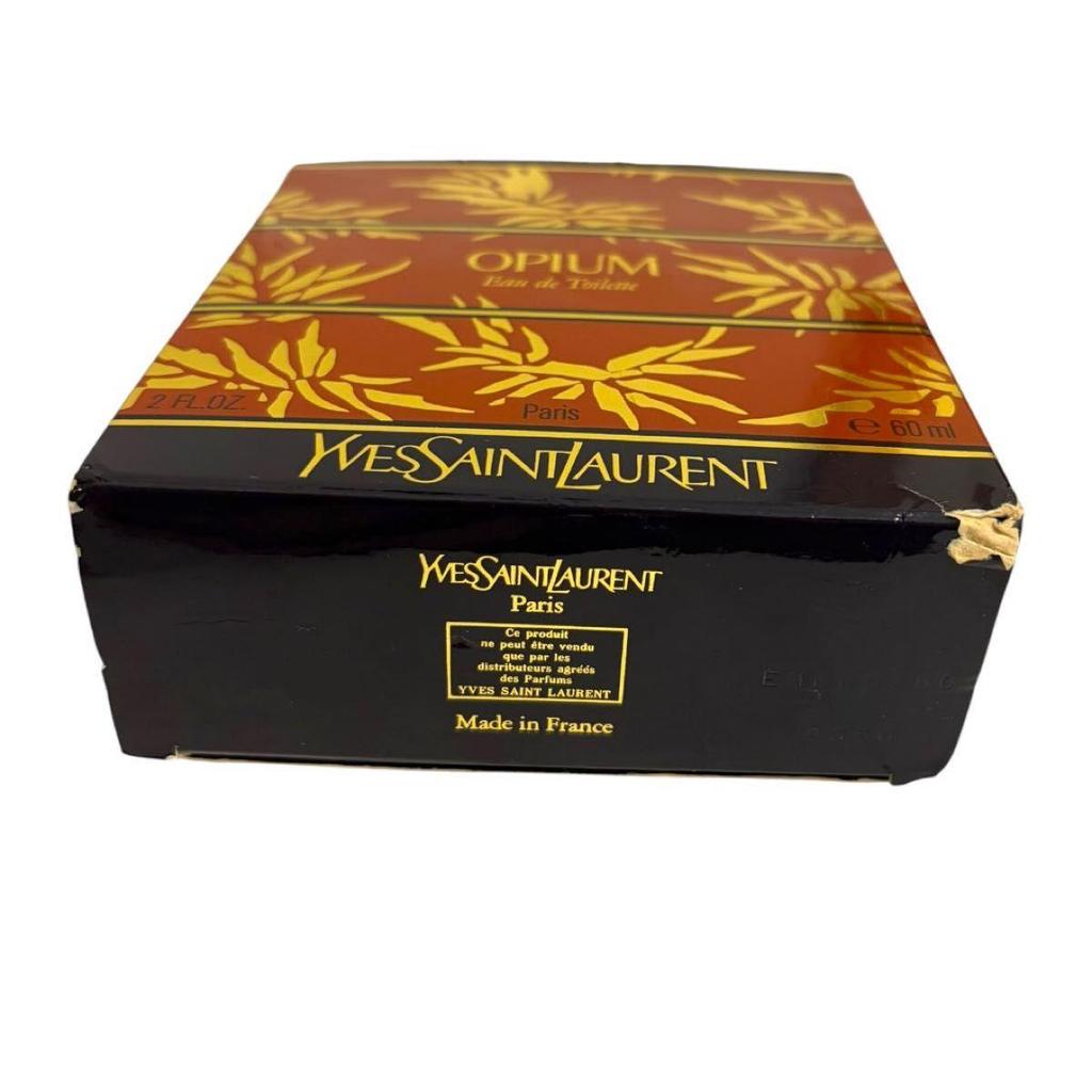 Used YVES SAINT LAURENT OPIUM EAU DE TOILETTE 60ml