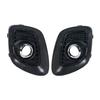 Car Front Bumper Fog Lamp Light Cover For Kia Picanto Morning 2015 2016 2017 Fog Light Grille Bezel Headlight Shell 86547-1Y520