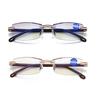Ultralight Anti-Blu-Ray Reading Clear Rimless Radiation Lens Presbyopia Glasses Readers  Accessories
