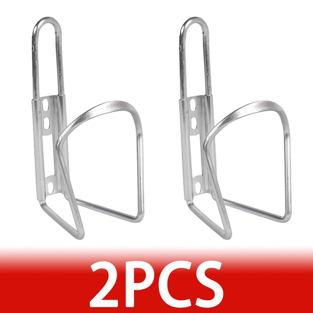 Держатель для бутылки с водой для горного велосипеда, из алюминиевого сплава, клетка для фляги для напитков, велосипедный многоцелевой кронштейн, велосипедное оборудование, 2 шт.