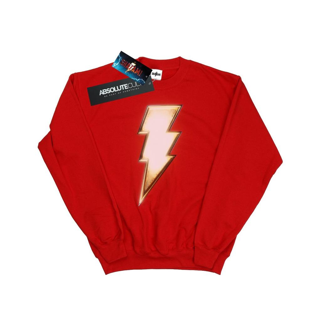 DC Comics Womens/Ladies Shazam Bolt Logo Sweatshirt