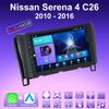 2 DIN Android Carplay автомобильное радио для Nissan Serena 4 C26 2010 - 2016 мультимедийный проигрыватель головное устройство стерео GPS навигация BT WIFI 4+64 ГБ