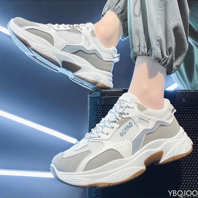 Модные летние дышащие новые трендовые универсальные кроссовки для бега мужские из тонкой сетки спортивные износостойкие мужские кеды