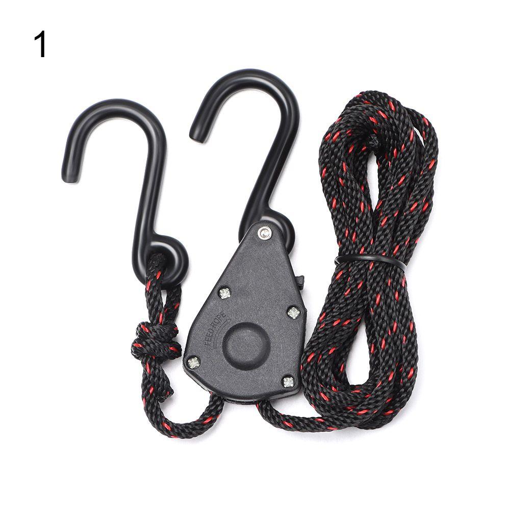 Кемпинговый инструмент Фонари Подъемный регулируемый трос Застежка-храповик Вешалки Фиксированная пряжка Натяжитель шкива