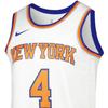 Nike NBA Letter and Number Logo Print Basketball Jersey, Fan Edition, Derrick Rose No. 4 Men Tops White DN2087-101