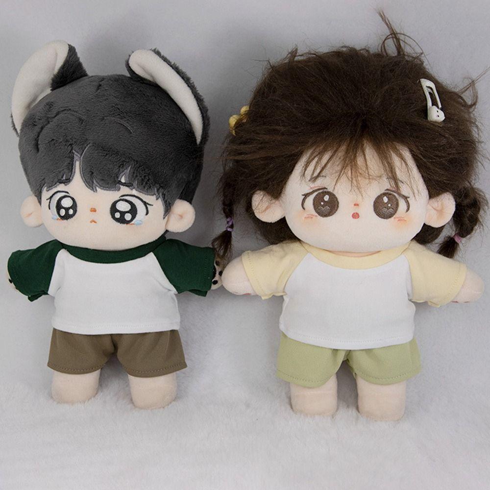 Toys Accessories Idol Doll Outfit Doll Catoon Tops Mini Clothes 20cm Doll Clothes Doll T-shirt